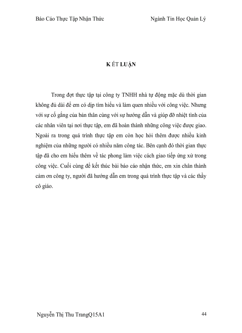 image for page Báo Cáo Thực Tập tổng hợp tại công ty TNHH nhà tự động Việt Nam