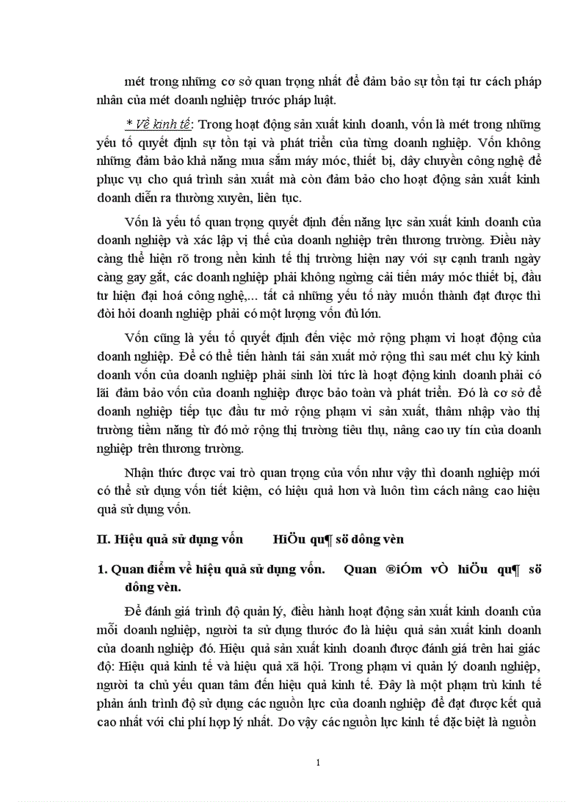 image for page Giải pháp nâng cao hiệu quả sử dụng vốn tại công ty Vật liệu xây dựng Cầu Đuống Sở Xây dựng Hà Nội