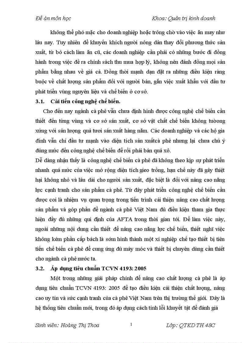 image for page thực trạng chất lượng và giá trị xuất khẩu cà phê việt nam hiện nay 1