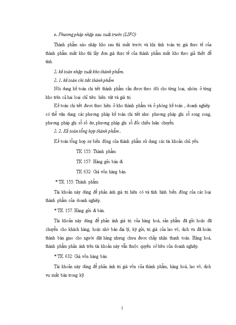 image for page tổ chức công tác kế toán thành phẩm ở xí nghiệp dược phẩm TW II Hà nội 1