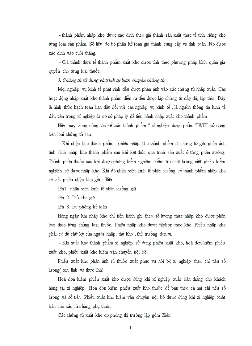 image for page tổ chức công tác kế toán thành phẩm ở xí nghiệp dược phẩm TW II Hà nội 1