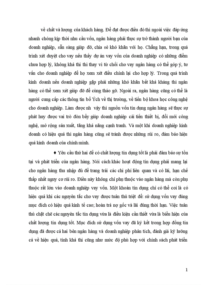 image for page Giải pháp mở rộng và nâng cao chất lượng tín dụng trung và dài hạn tại Ngân hàng Công Thương Ba Đình 1