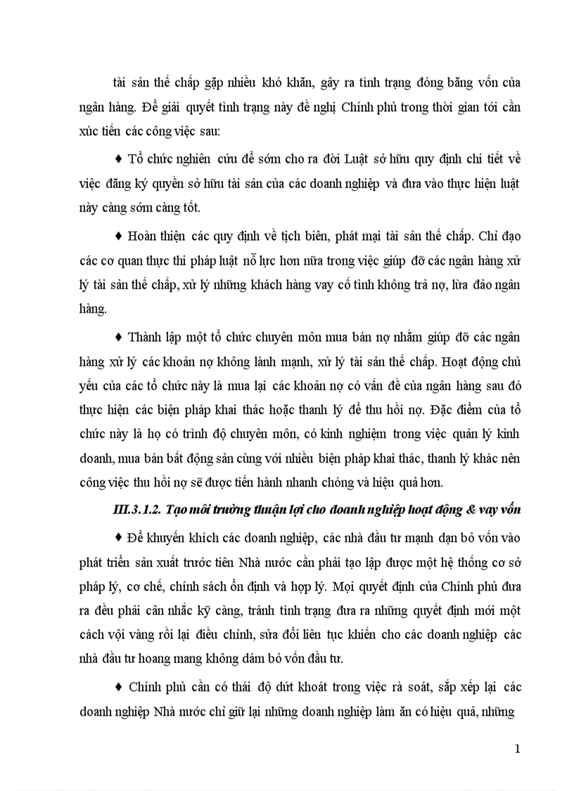 image for page Giải pháp mở rộng và nâng cao chất lượng tín dụng trung và dài hạn tại Ngân hàng Công Thương Ba Đình 1