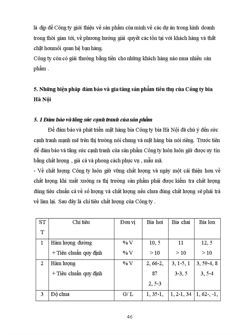 image for page Hoạch định chiến lược thâm nhập thị trường mặt hàng bia trên địa bàn Hà Nội của Công ty bia Hà Nội