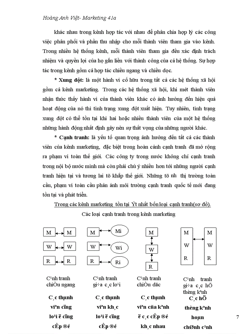 image for page Một số vấn đề quản lý kênh phân phối ở công ty cổ phần chữ thập đỏ Vina Reco 1