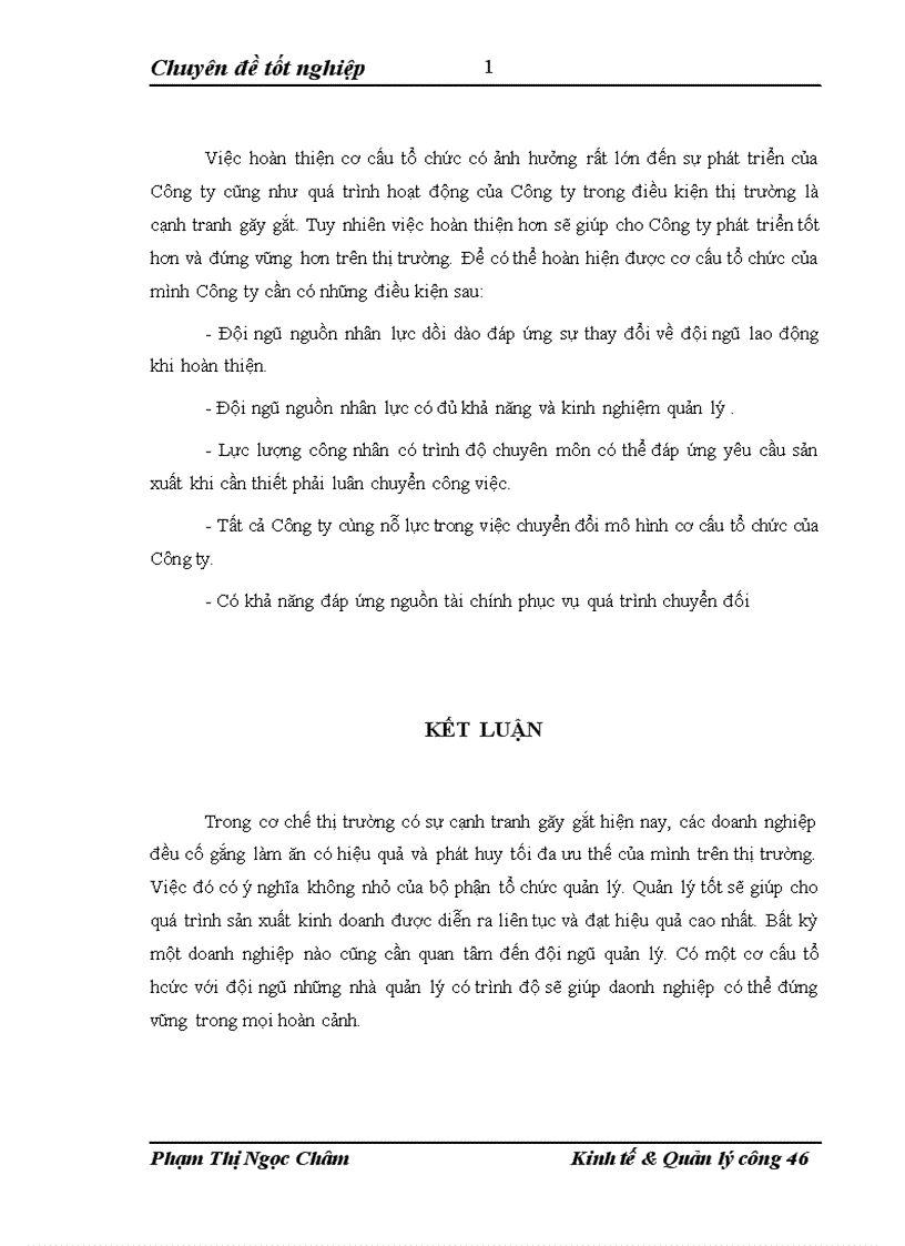 image for page Hoàn thiện cơ cấu tổ chức Công ty xi măng Hoàng Thạch