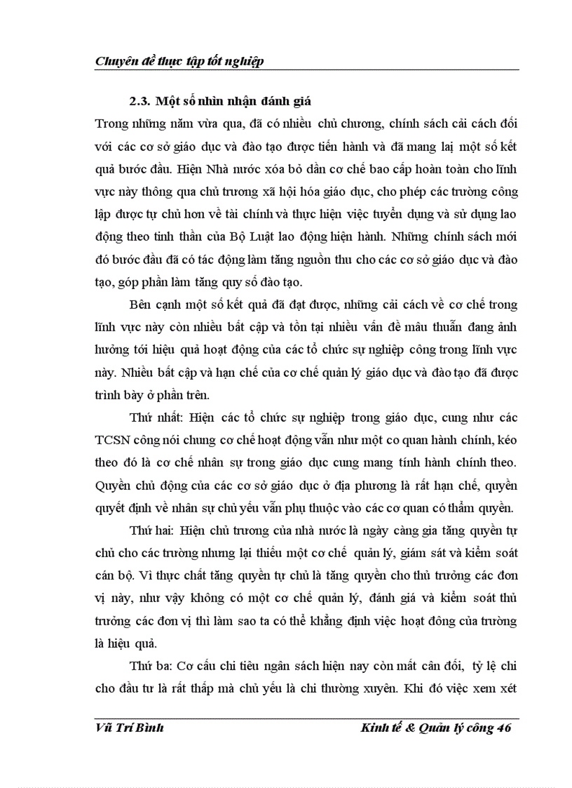 image for page Đổi mới cơ chế quản lý các tổ chức sự nghiệp công trong lĩnh vực giáo dục đào tạo 1