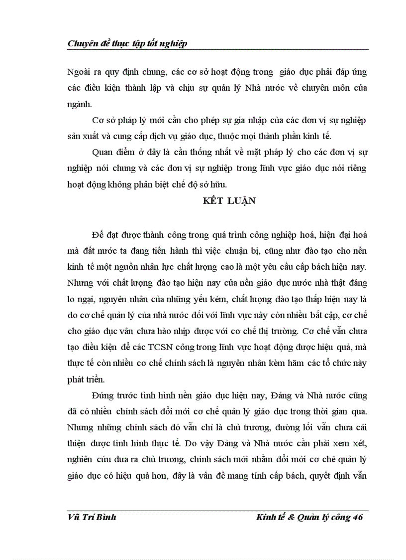 image for page Đổi mới cơ chế quản lý các tổ chức sự nghiệp công trong lĩnh vực giáo dục đào tạo 1