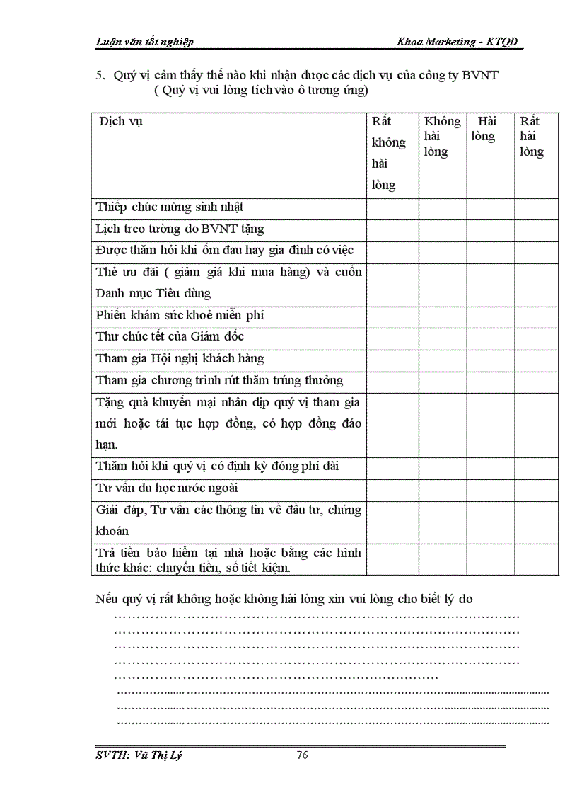 image for page Đánh giá mức độ hài lòng của khách hàng về dịch vụ chăm sóc khách hàng của công ty Bảo Việt Nhân Thọ 1