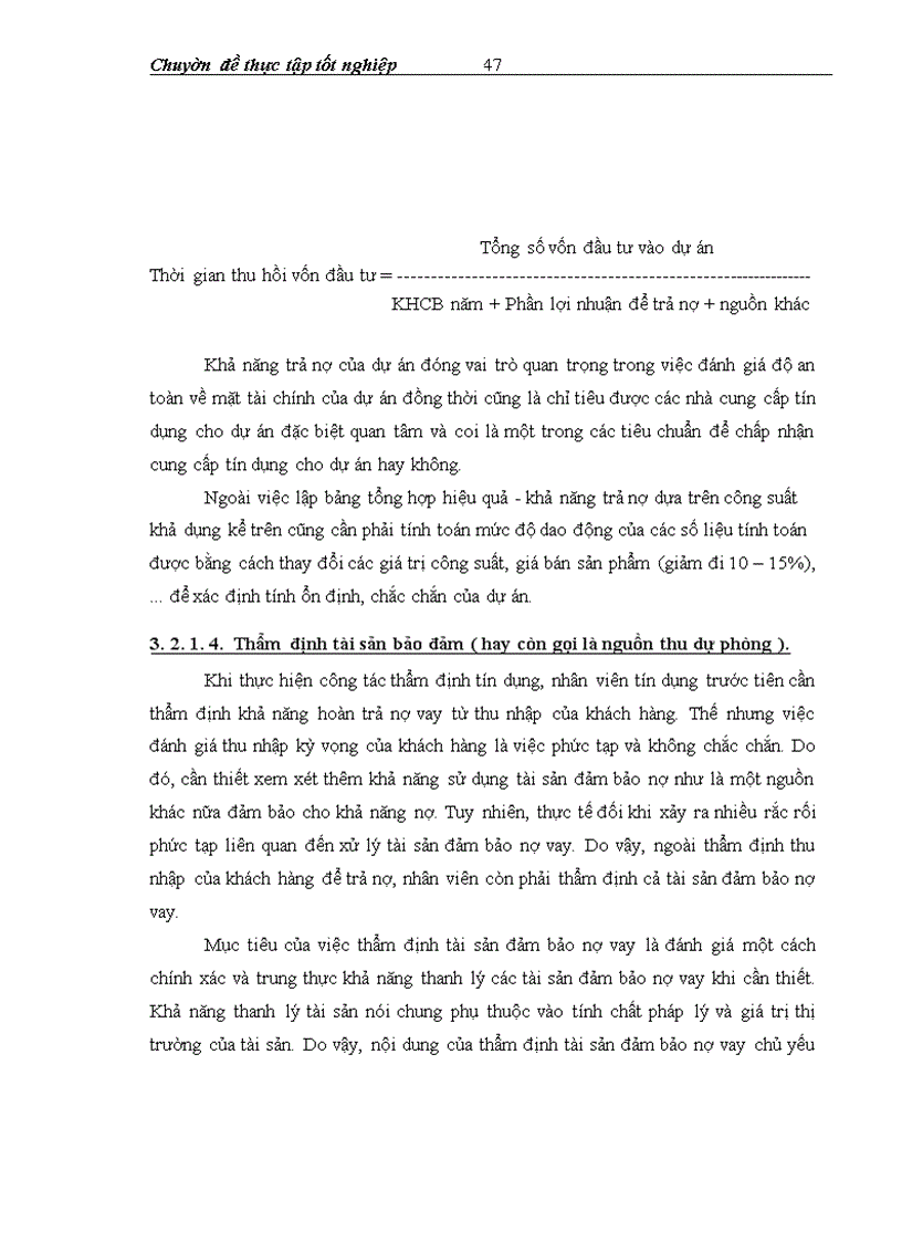 image for page Thực trạng công tác thẩm định khả năng trả nợ của khách hàng vay vốn trung và dài hạn tại sở giao dịch ngân hàng ngoại thương việt nam 1