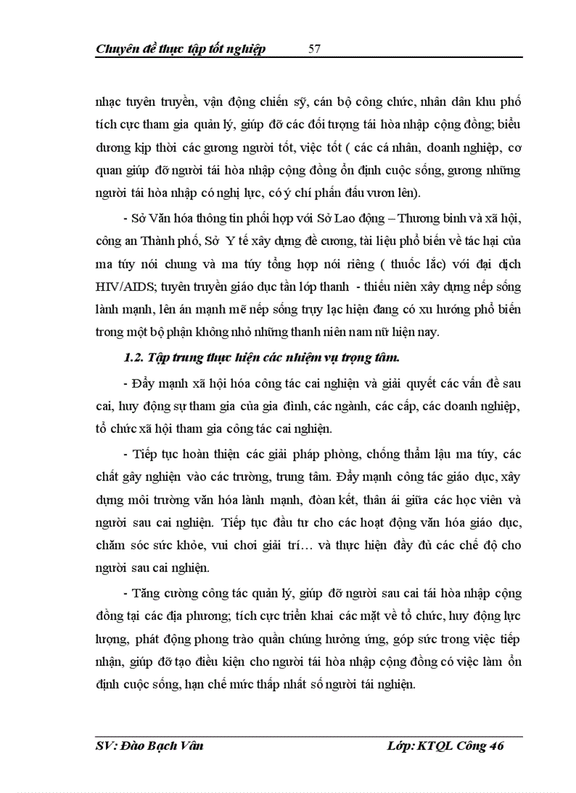 image for page Thực trạng về công tác tổ chức quản lý dạy nghề và tạo việc làm cho người sau cai nghiện tại Thành phố Hồ Chí Minh