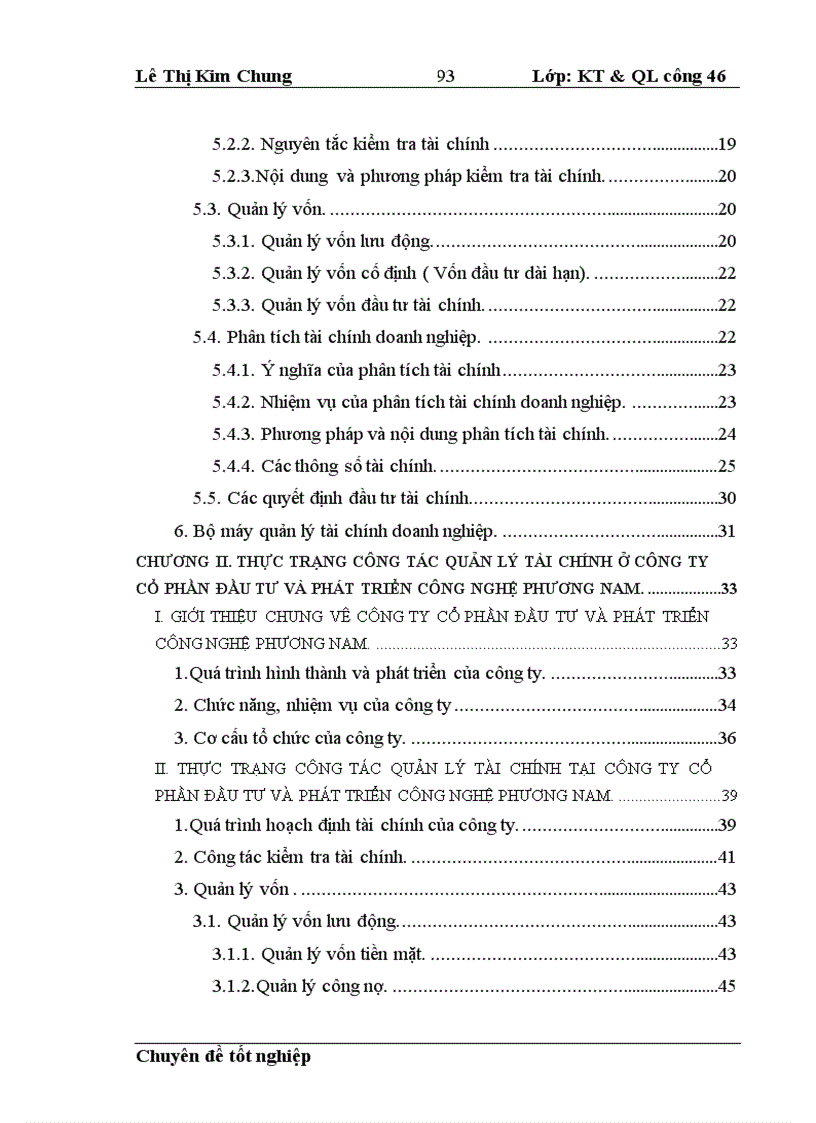image for page Một số giải pháp hoàn thiện công tác quản lý tài chính ở công ty cổ phần đầu tư và phát triển công nghệ Phương Nam