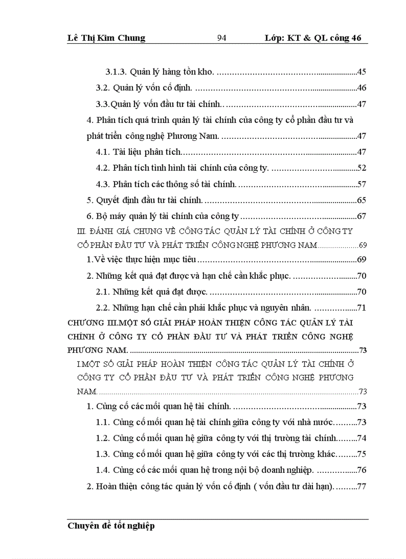image for page Một số giải pháp hoàn thiện công tác quản lý tài chính ở công ty cổ phần đầu tư và phát triển công nghệ Phương Nam