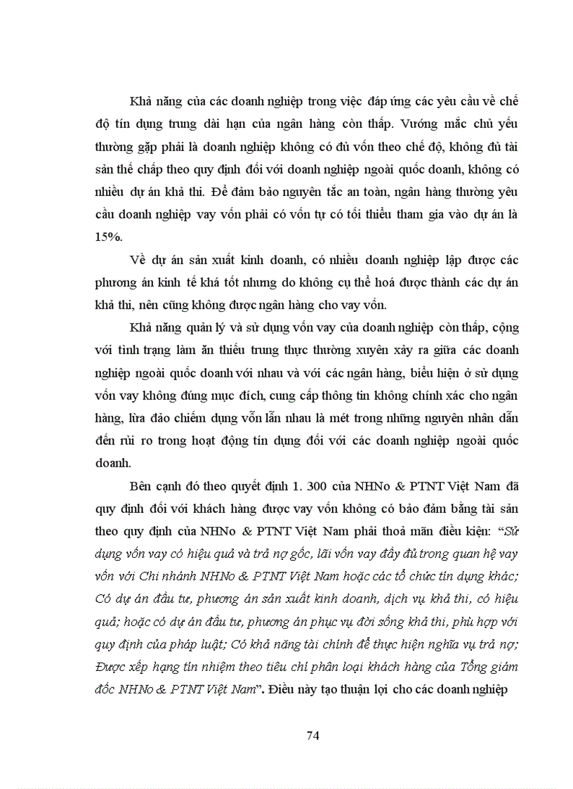 image for page Giải pháp nâng cao hiệu quả cho vay dự án đầu tư trung và dài hạn trong hệ thống Ngân hàng Nông nghiệp và Phát triển Nông thôn Việt Nam 1