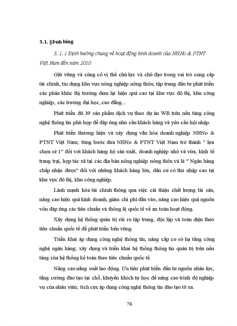 image for page Giải pháp nâng cao hiệu quả cho vay dự án đầu tư trung và dài hạn trong hệ thống Ngân hàng Nông nghiệp và Phát triển Nông thôn Việt Nam 1