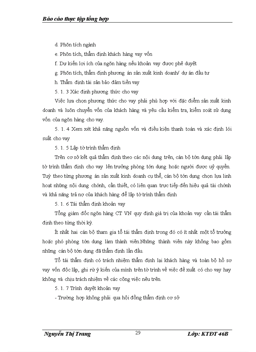 image for page Báo cáo thực tập tại chi nhánh NHCT KV Ba Đình