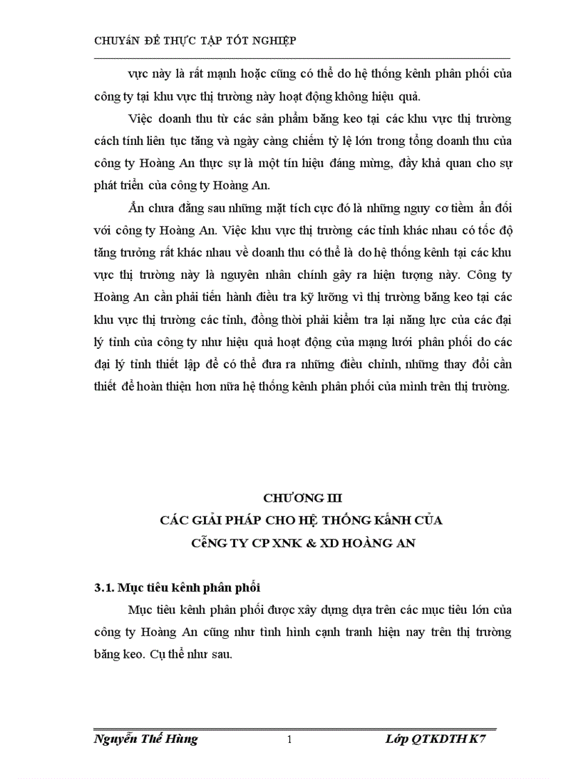image for page Một số giải pháp Marketing để hoàn thiện hệ thống kênh phân phối sản phẩm của công ty Cổ phần XNK và XD Hoàng An 1