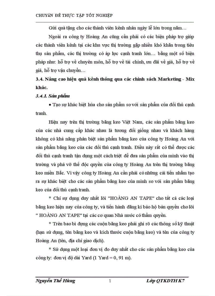 image for page Một số giải pháp Marketing để hoàn thiện hệ thống kênh phân phối sản phẩm của công ty Cổ phần XNK và XD Hoàng An 1