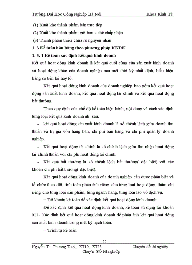 image for page Nhận xét về công tác kế toán thành phẩm và xác định kết quả kinh doanh tại công ty TNHH phát triển mạng lưới toàn cầu Nam Dũng