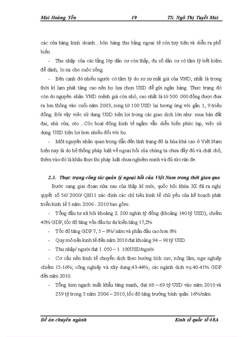image for page tác động của đôla hóa đến công tác quản lý ngoại hối ở việt nam