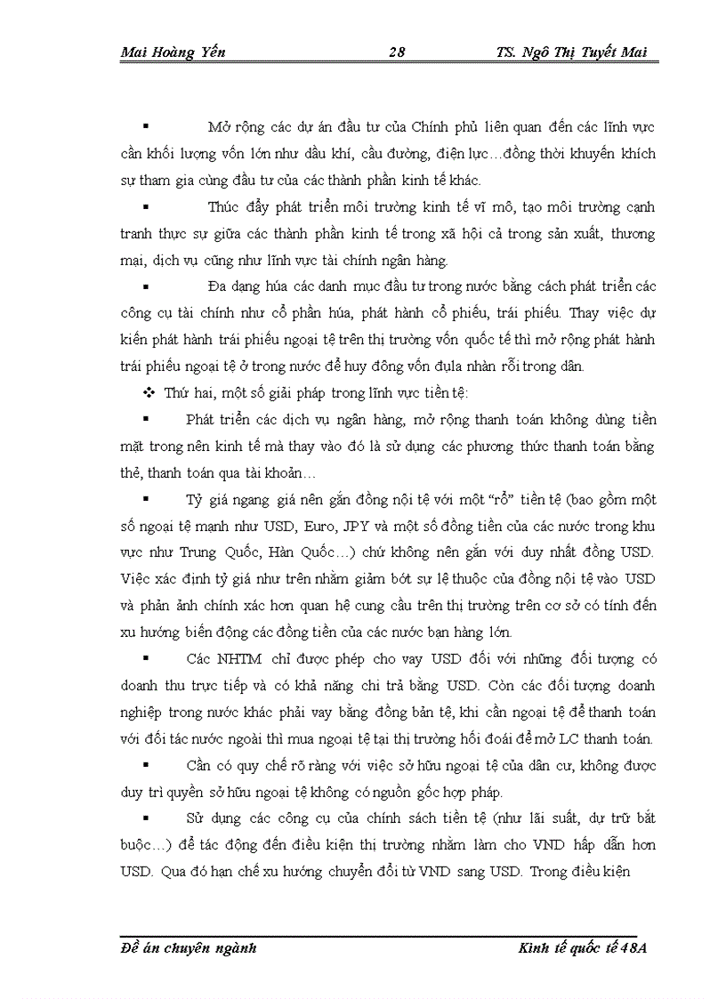 image for page tác động của đôla hóa đến công tác quản lý ngoại hối ở việt nam