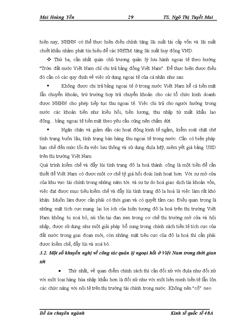 image for page tác động của đôla hóa đến công tác quản lý ngoại hối ở việt nam