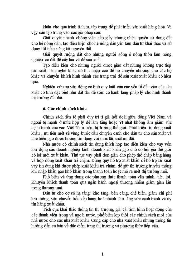 image for page Lợi thế trong sản xuất và giải pháp nâng cao khả năng cạnh tranh của lúa gạo Việt Nam