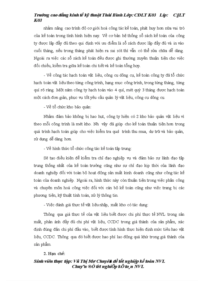 image for page Tổ chức công tác kế toán nguyên vật liệu công cụ dụng cụ ở công ty cổ phần tư vấn đầu tư và XD Hợp Thành