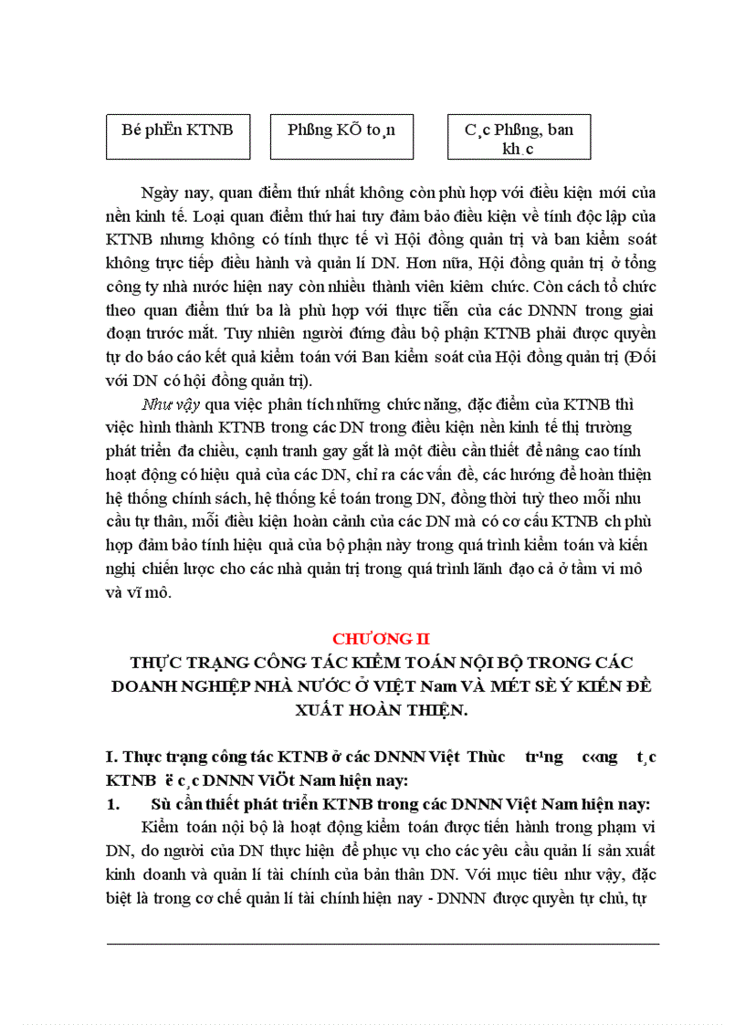 image for page Một số vấn đề về tổ chức kiểm toán nội bộ trong các doanh nghiệp Nhà nước ở Việt Nam hiện nay
