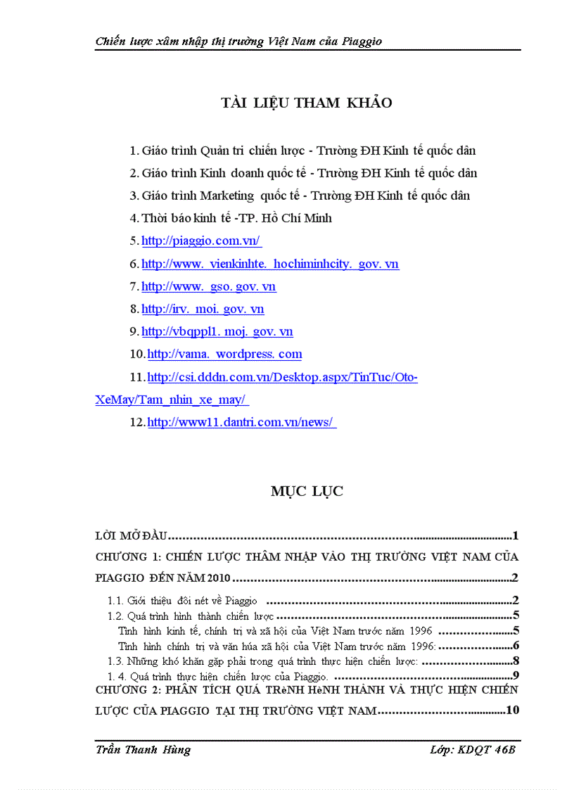 image for page Chiến lược xâm nhập thị trường Việt Nam của Piaggio