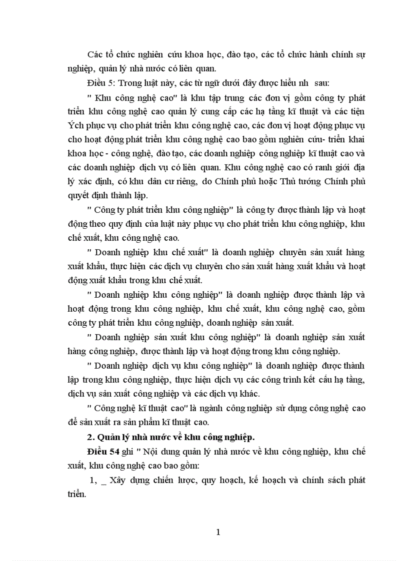 image for page Một số giải pháp nâng cao hiệu quả hoạt động của khu công nghiệp khu chế xuất ở Việt Nam