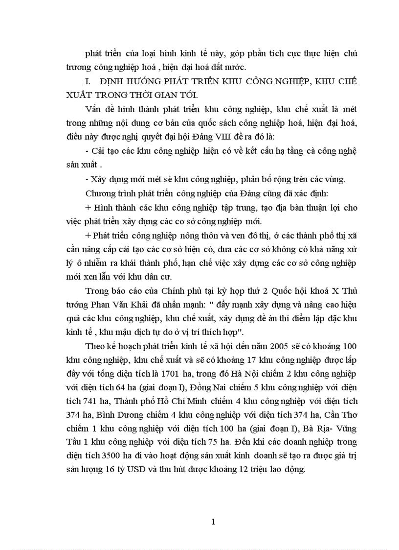 image for page Một số giải pháp nâng cao hiệu quả hoạt động của khu công nghiệp khu chế xuất ở Việt Nam