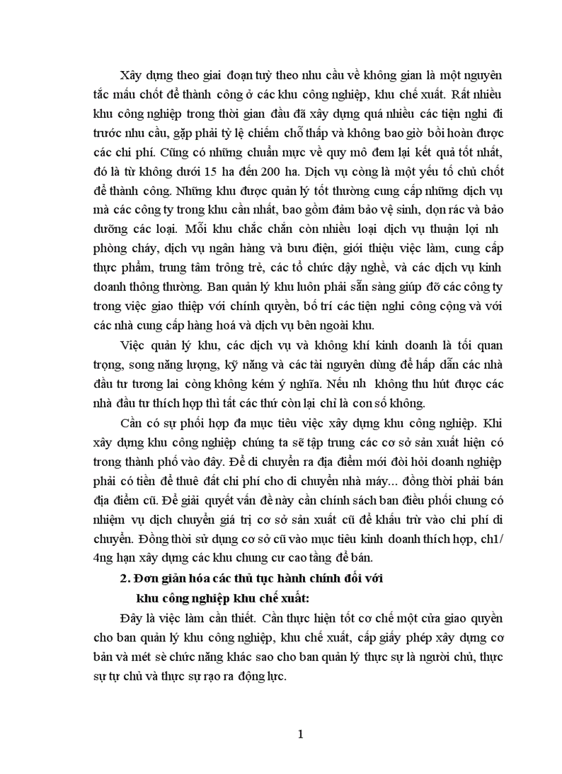 image for page Một số giải pháp nâng cao hiệu quả hoạt động của khu công nghiệp khu chế xuất ở Việt Nam
