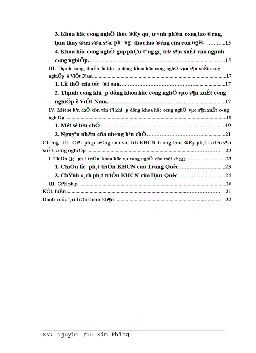 image for page Vai trò của khoa học công nghệ đối với sự phát triển công nghiệp việt nam