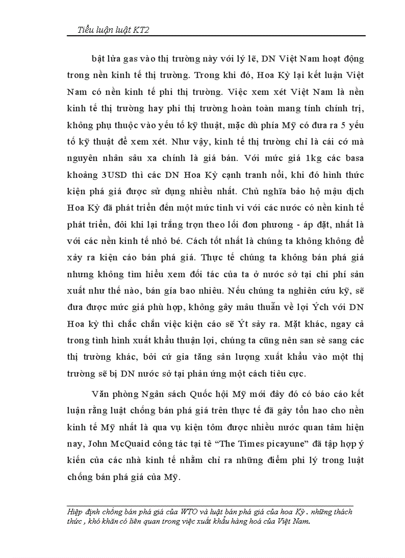 image for page Hiệp định chống bán phá giá của WTO và Luật chống bán phá giá của Hoa kỳ