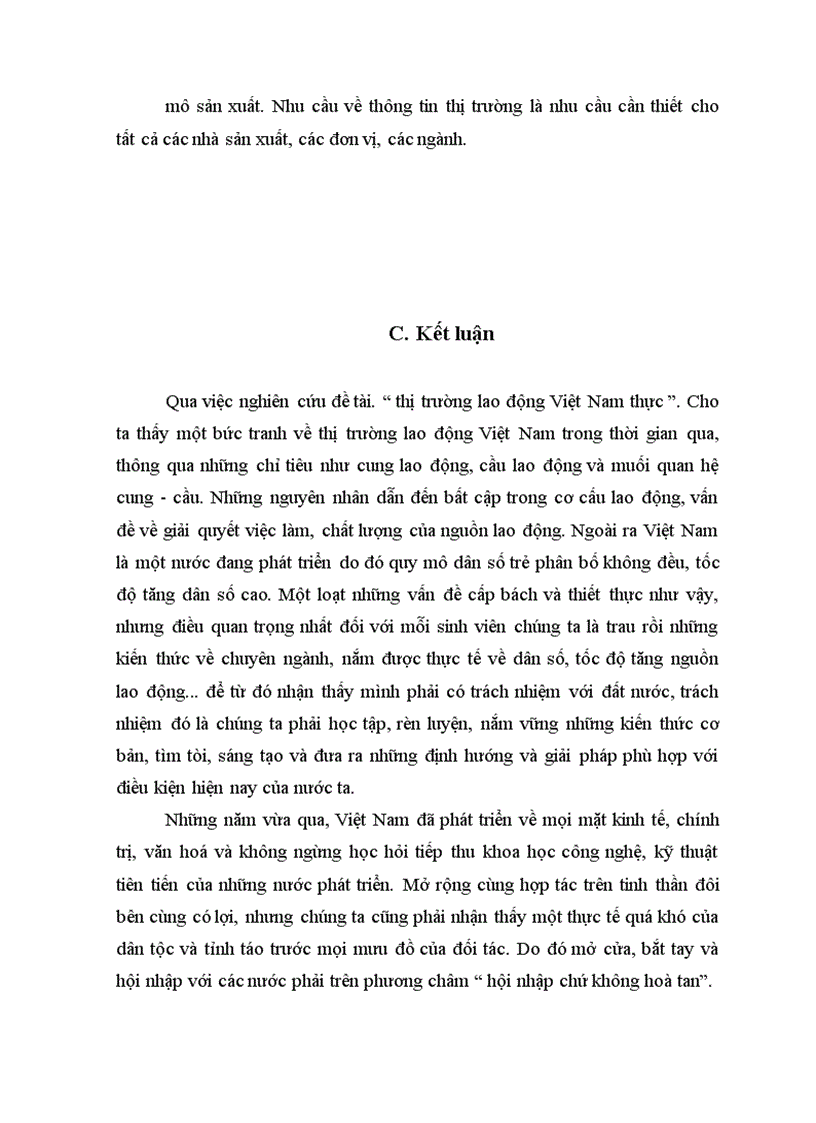 image for page Thị trường lao động Việt Nam