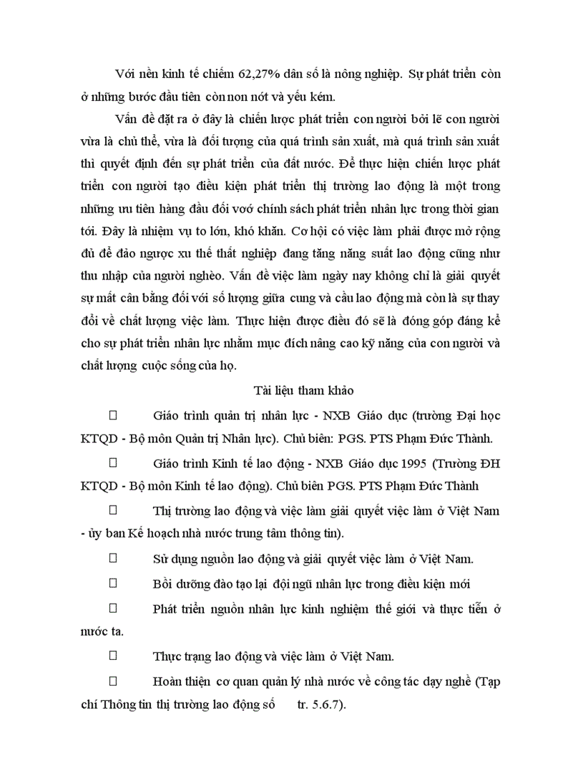 image for page Thị trường lao động Việt Nam