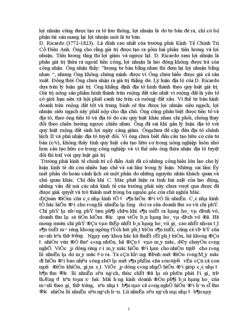 image for page Những vấn đề cơ bản về lợi nhuận vai trò của lợi nhuận trong cơ chế thị trường 1