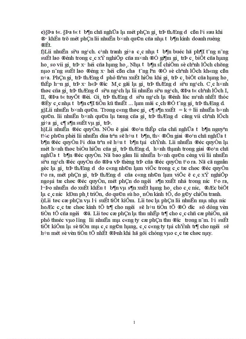 image for page Những vấn đề cơ bản về lợi nhuận vai trò của lợi nhuận trong cơ chế thị trường 1