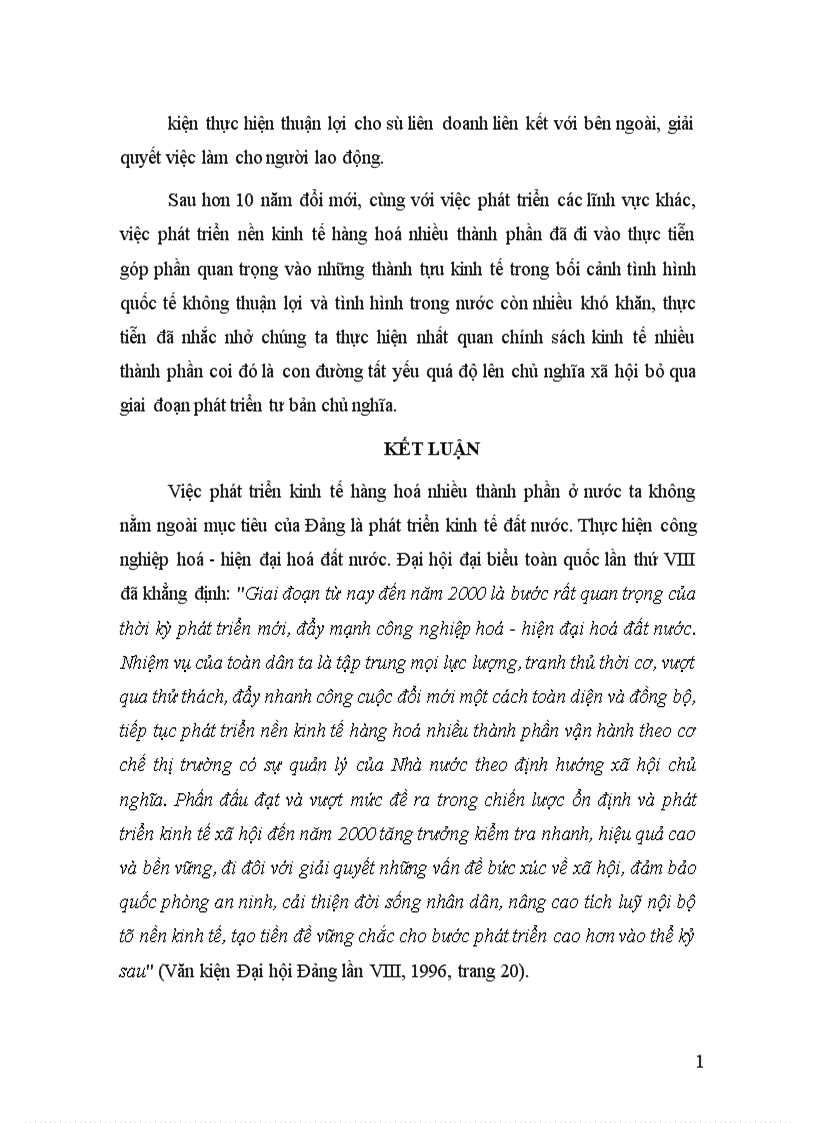 image for page Phát triển kinh tế hàng hoá nhiều thành phần là đường chiến lược nhất quan trọng suốt thời kỳ quá độ lên chủ nghĩa xã hội ở Việt Nam 1
