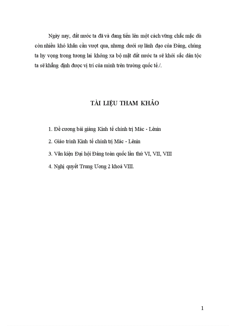 image for page Phát triển kinh tế hàng hoá nhiều thành phần là đường chiến lược nhất quan trọng suốt thời kỳ quá độ lên chủ nghĩa xã hội ở Việt Nam 1