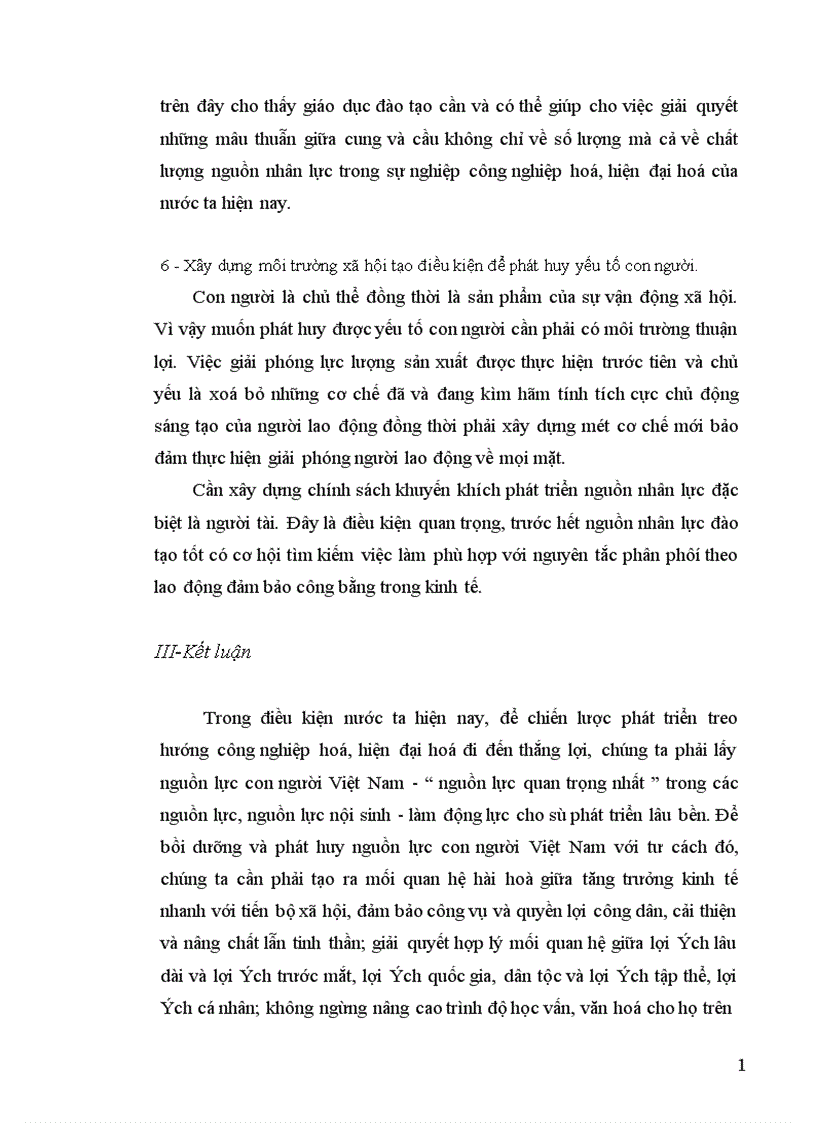 image for page Nguồn nhân lực trong sự nghiệp công nghiệp hoá hiện đại hoá đất nước 1