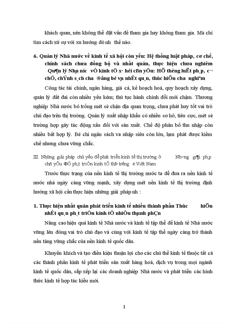 image for page Những giải pháp chủ yếu để phát triển kinh tế thị trường ở Việt Nam