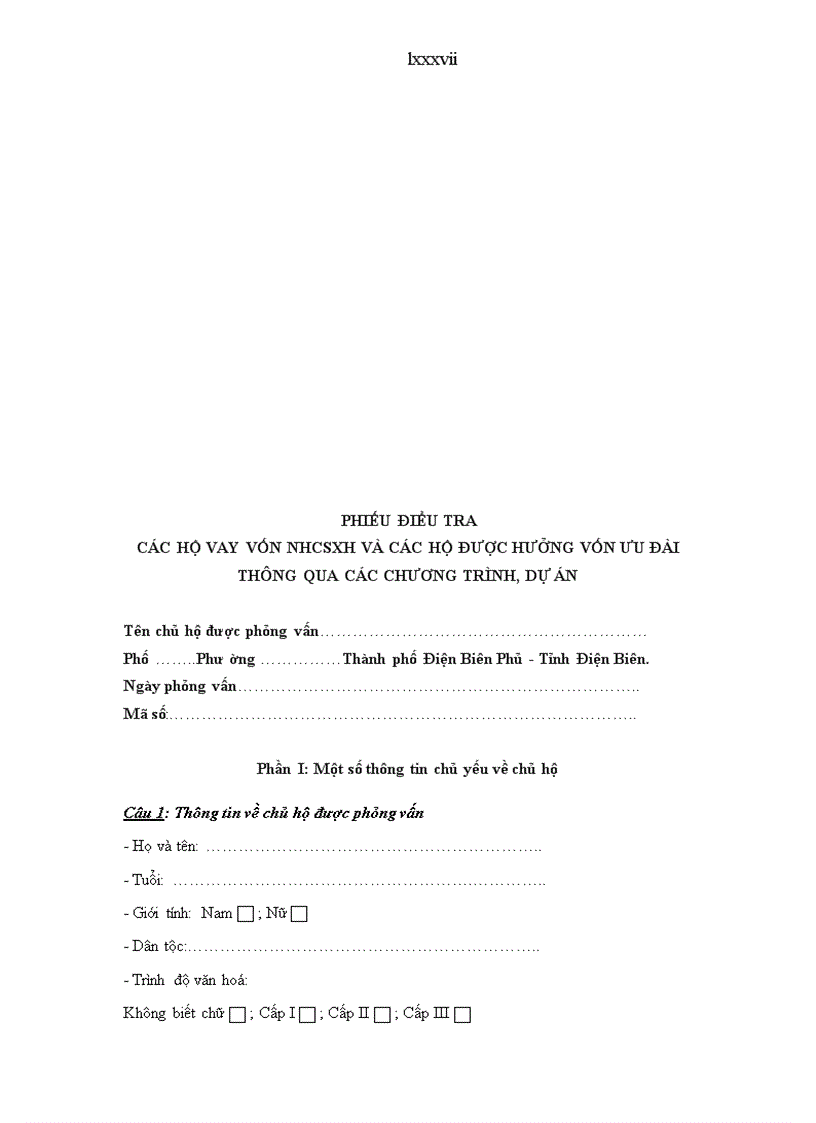 image for page Đánh giá hiệu quả sử dụng vốn vay Ngân hàng chính sách xã hội của hộ nghèo tại thành phố Điện Biên Phủ