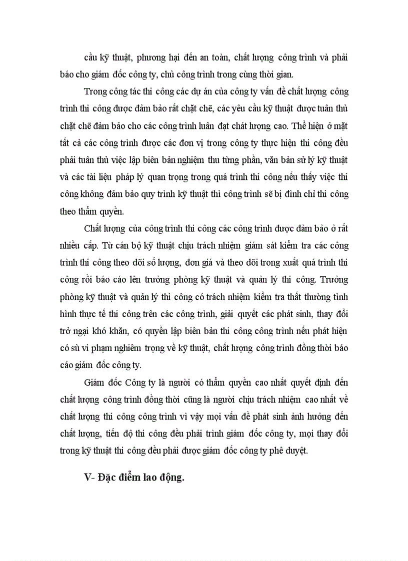 image for page Thực trang tình hình quản lý chất lượng ở công ty đầu tư phát triển nhà và xây dựng Tây Hồ 1