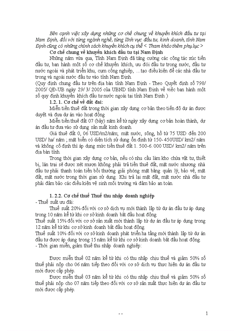 image for page Kế hoạch marketing trong thu hút đầu tư nam định