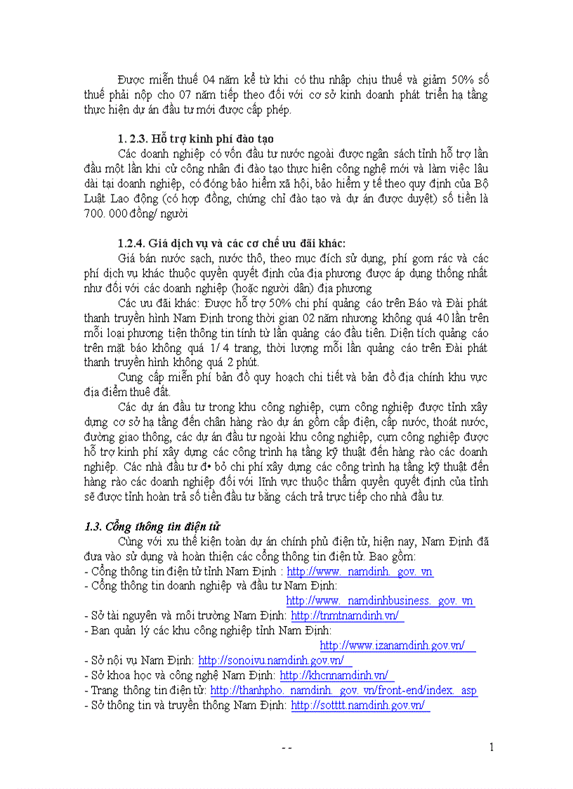 image for page Kế hoạch marketing trong thu hút đầu tư nam định