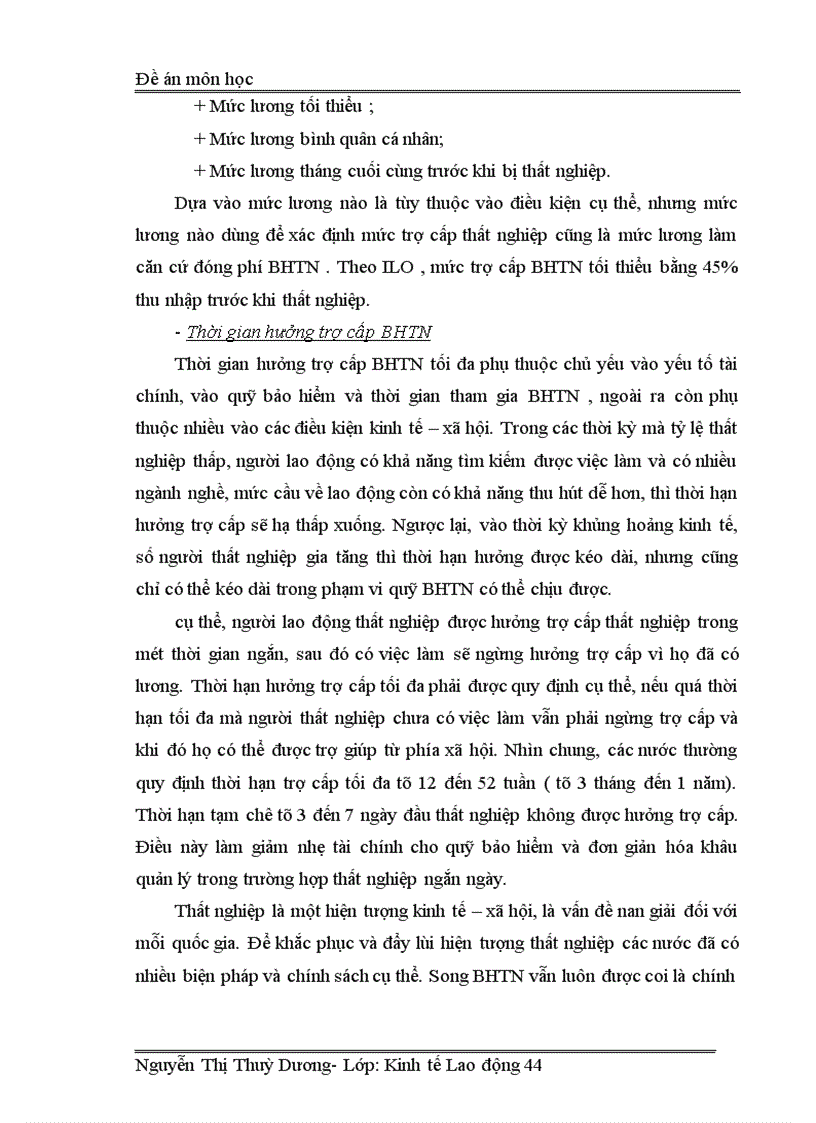 image for page Chính sách Bảo hiểm Thất nghiệp của Việt Nam hiện tại và tương lai 1