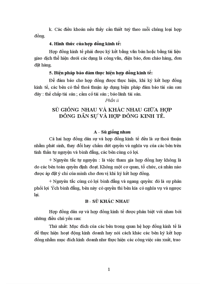 image for page So sánh sự giống nhau và khác nhau của hai hợp đồng dân sự và hợp đồng kinh tế 1