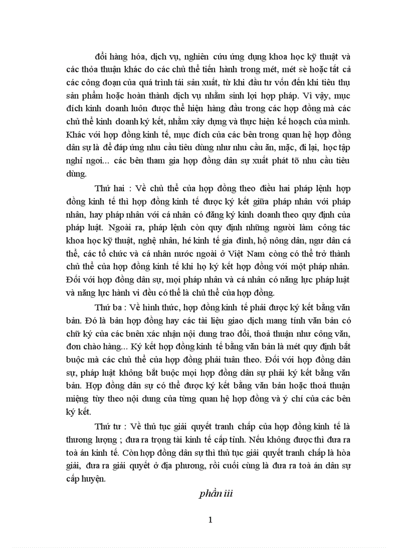 image for page So sánh sự giống nhau và khác nhau của hai hợp đồng dân sự và hợp đồng kinh tế 1